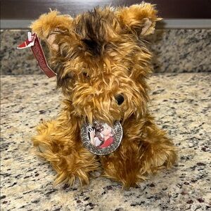 VS Vintage Brown Plush Dog Toy